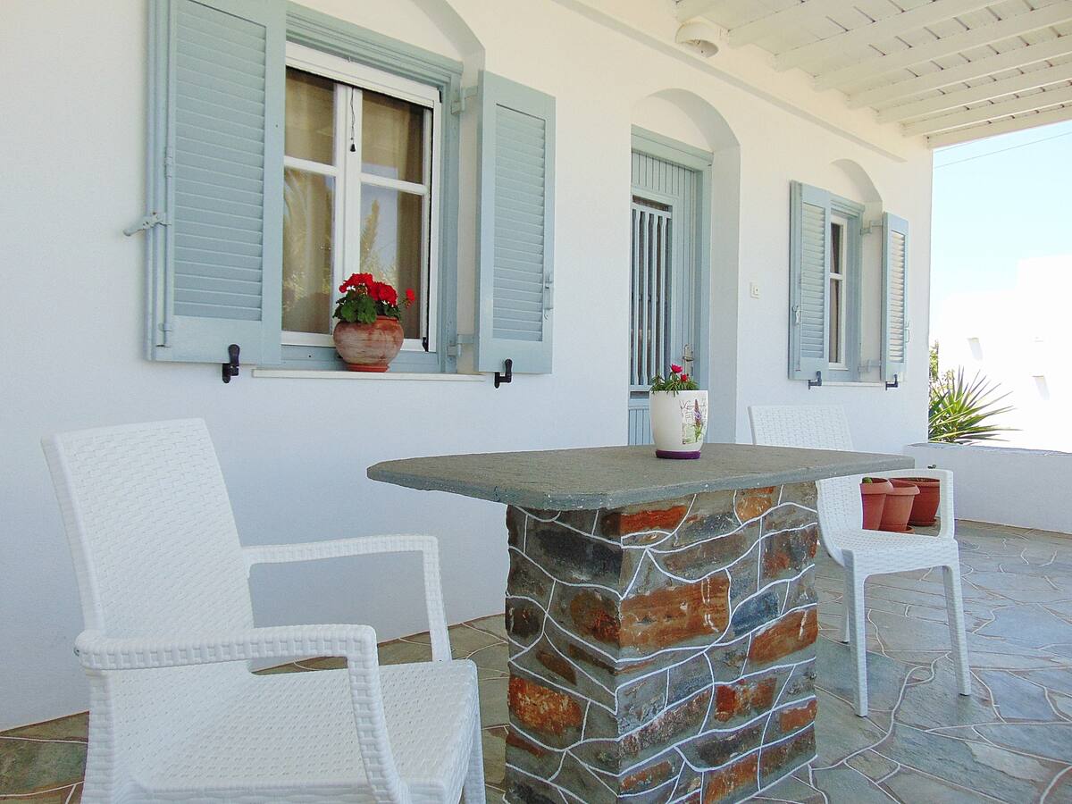 Veranda of the apartment