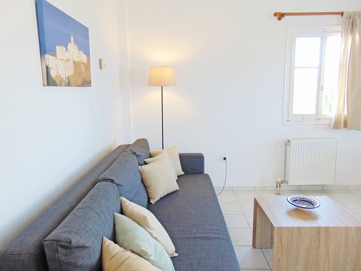 Sitting room of the spacious apartment